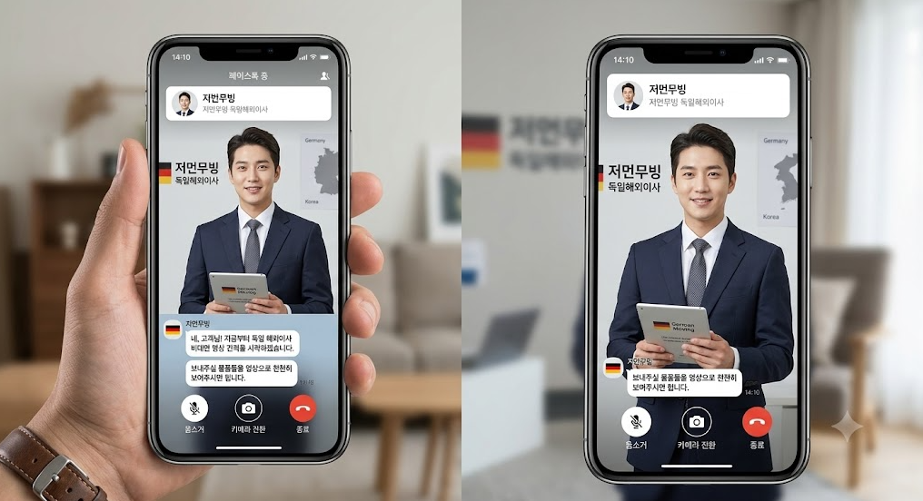 독일 해외이사 비용 아끼는 비대면 페이스톡 견적 꿀팁 (한라해운 저먼무빙 후기) 독일해외이사